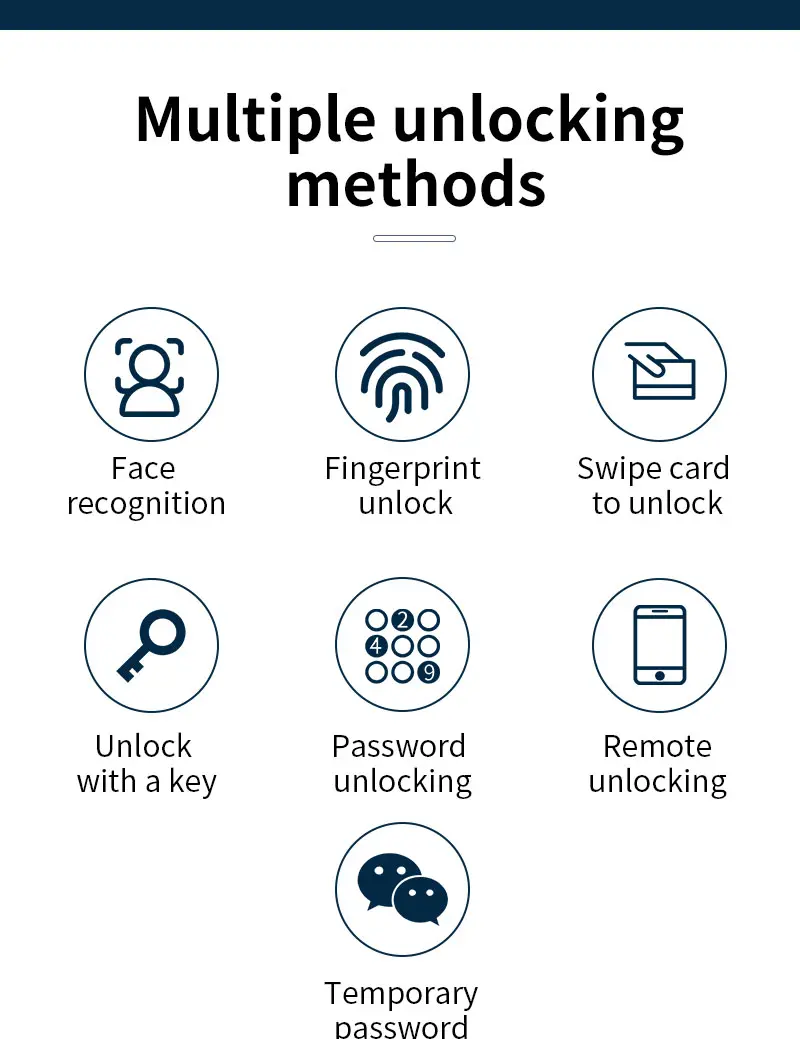 Fingerprint Waterproof Outdoor Garden Lock